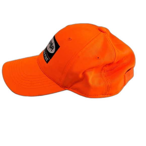 Canfor Southern Pine Cap Hat Men's Adjustable Orange Embroidered Log Safety Cap - Picture 5 of 7